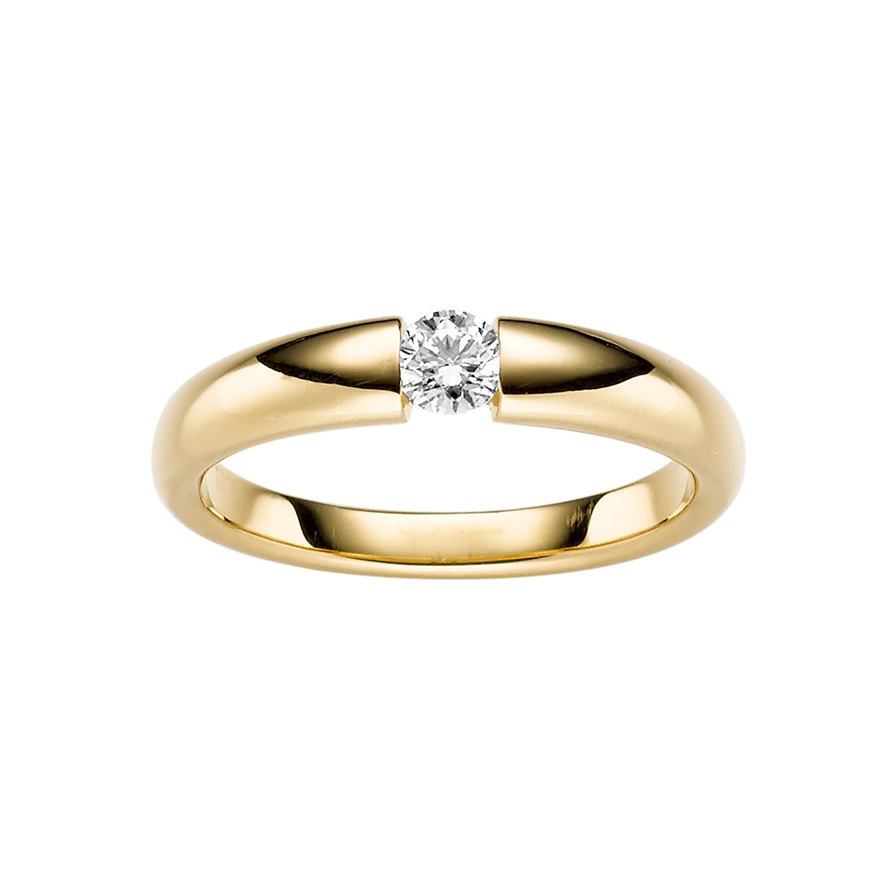Solitärring, Gelbgold, 10-0997970
