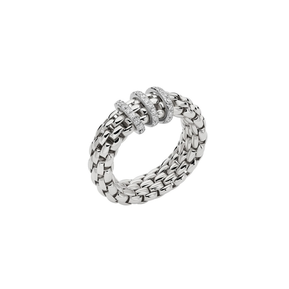Brillantring Vendôme Flex'it, WG, Gr. L, 0,23 ct, 59202AX_PB_B_XBX_00L