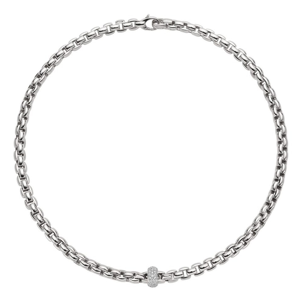 Brillant-Collier Eka, WG, 43 cm, 70705CX_PB_B_XBX_043