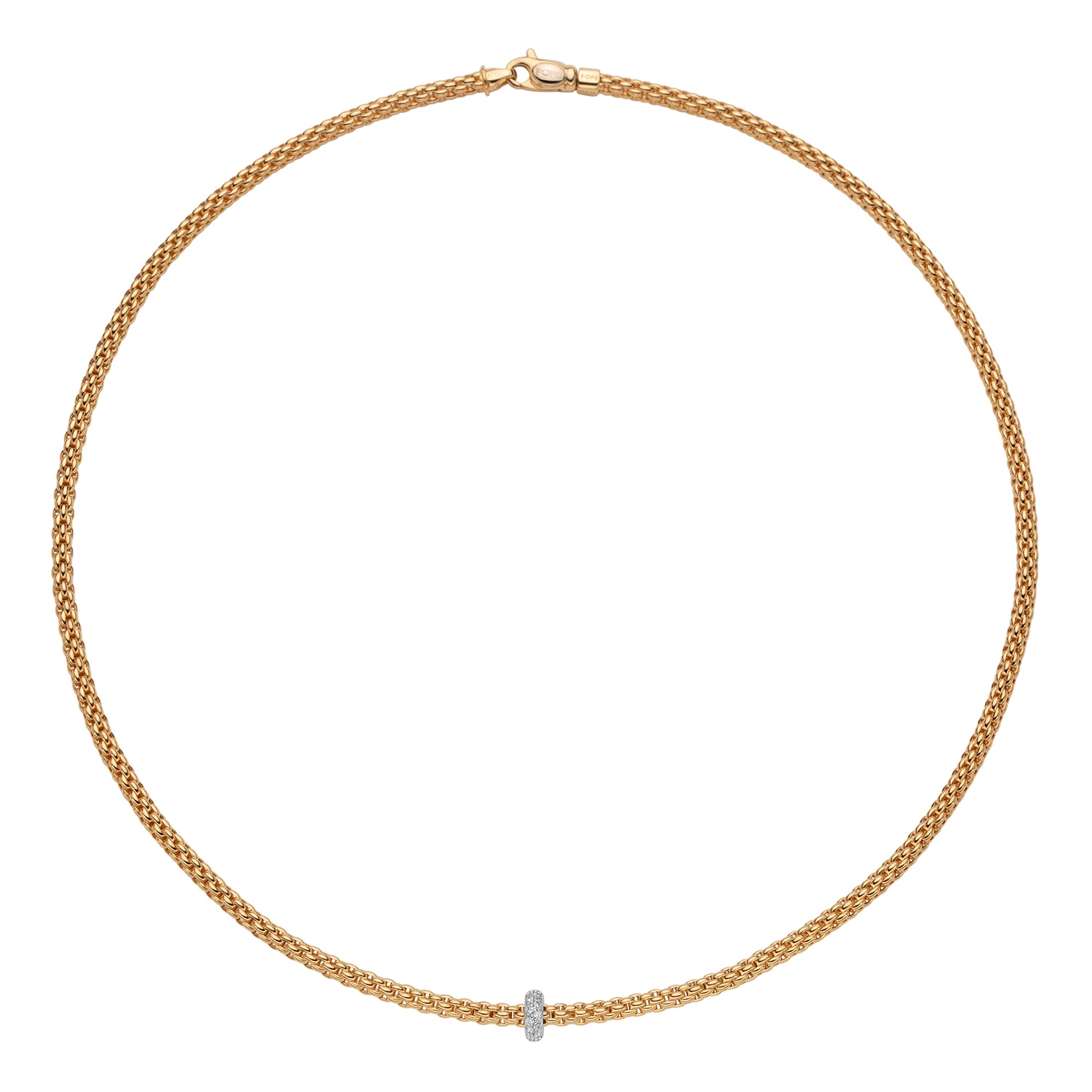Brillant-Collier Prima, GG, 43 cm, 74508CX_BB_G_XBX_043