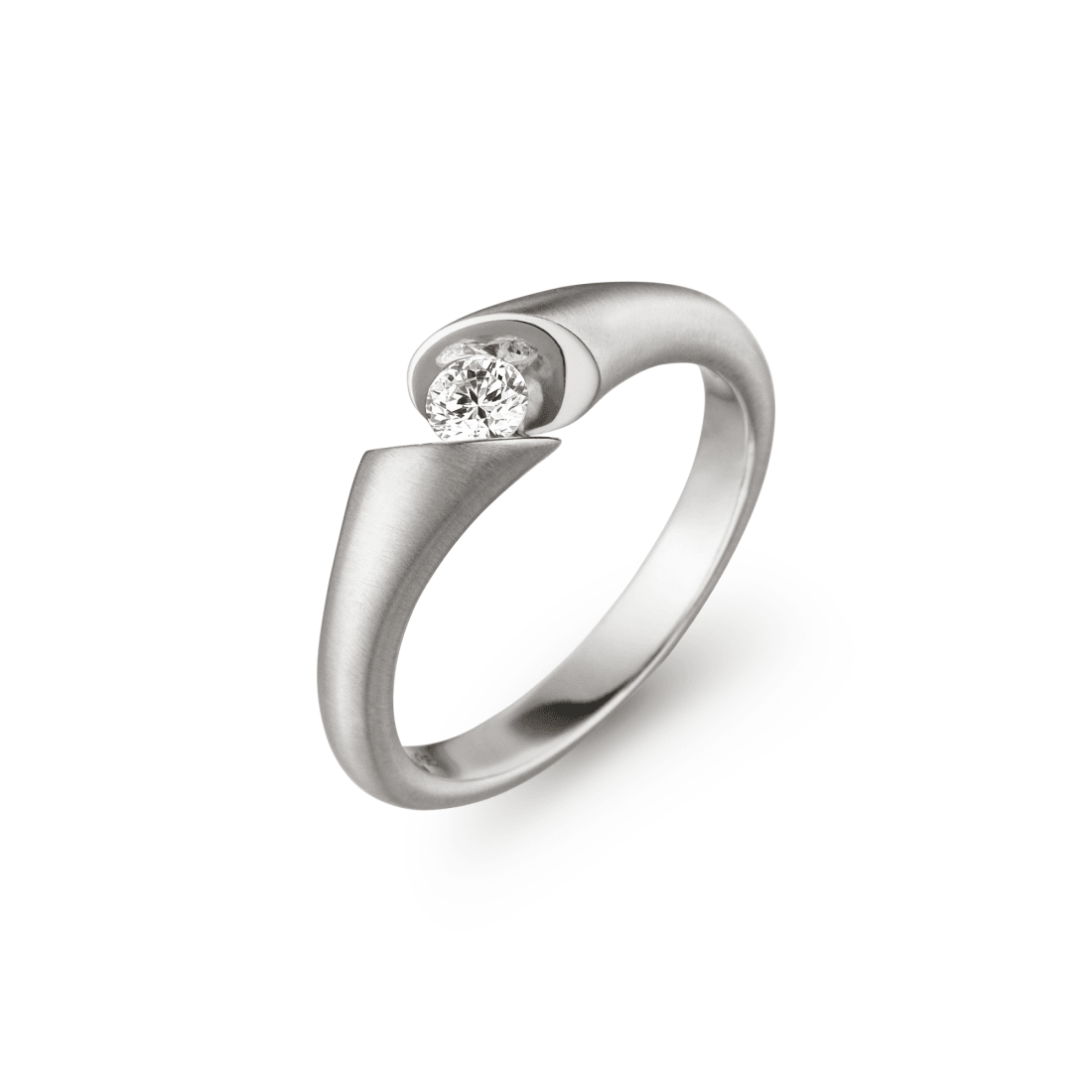 218 CALLA 15 Ring wg, 0,17ct Gsi1