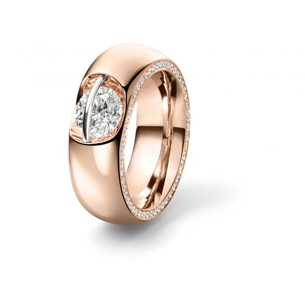 L1062 RG LIBERTÉ RING, ab 0;50ct