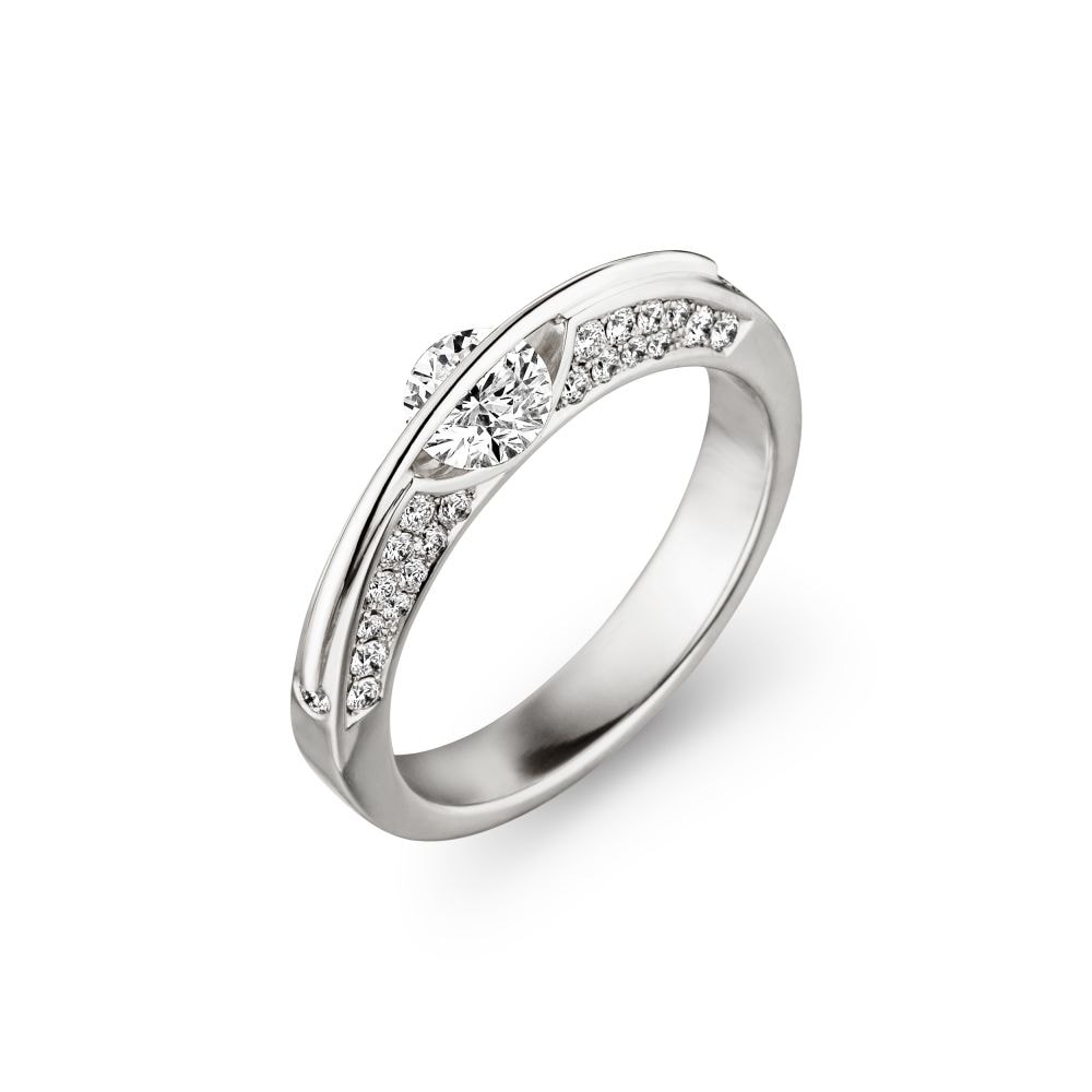 L1730 WG LIBERTÉ RING, ab 0,50ct