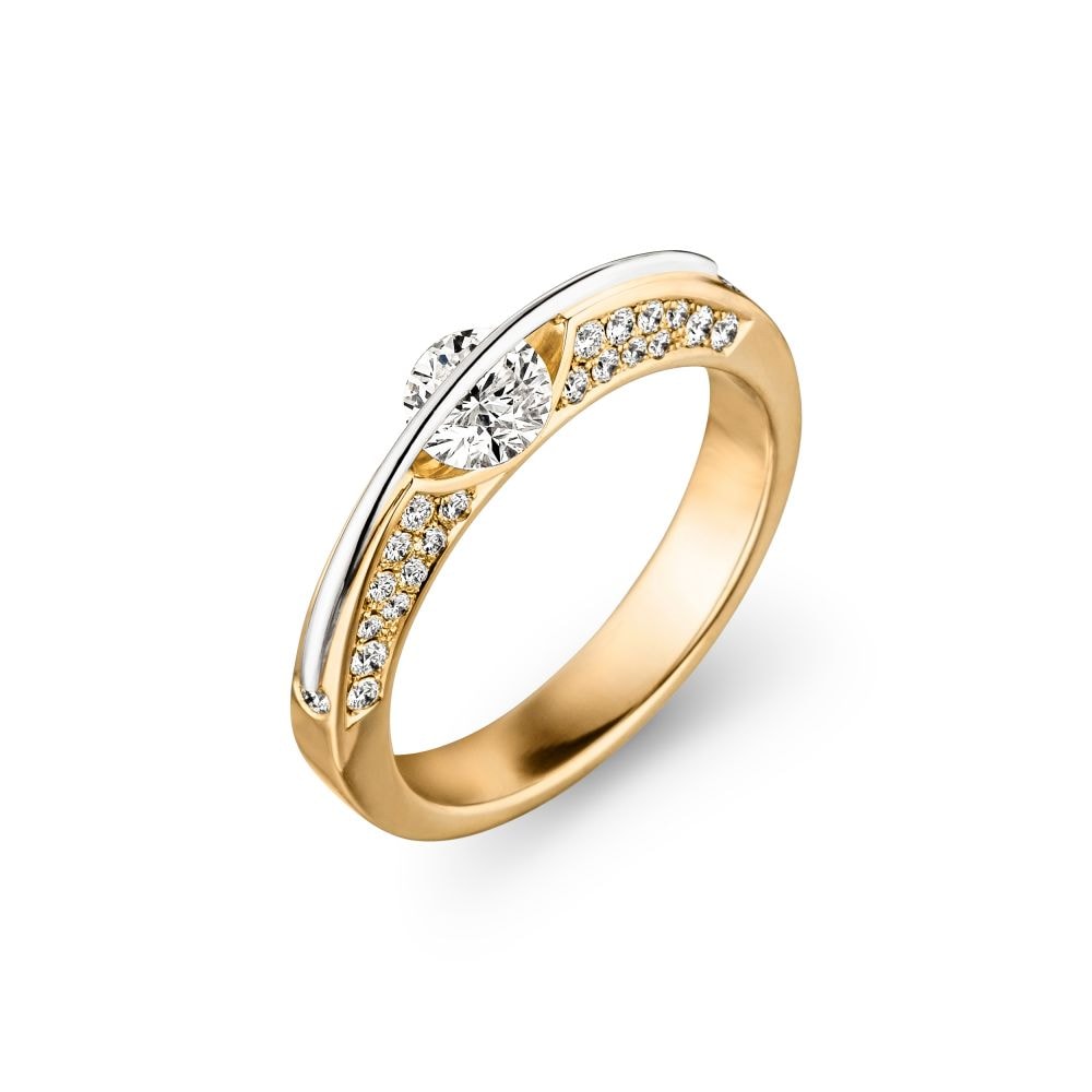 L1730 GG LIBERTÉ RING, ab 0,50ct