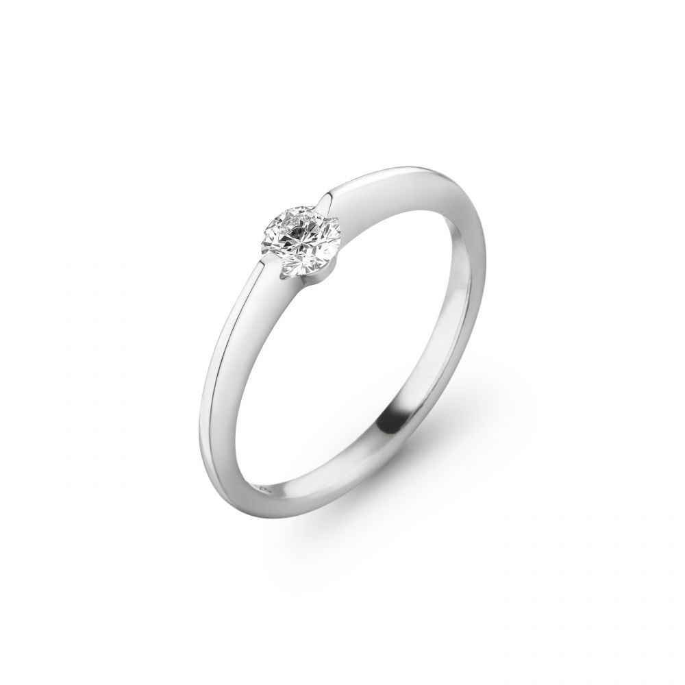Liberté Ring L2N30 wg, ab 0,40ct