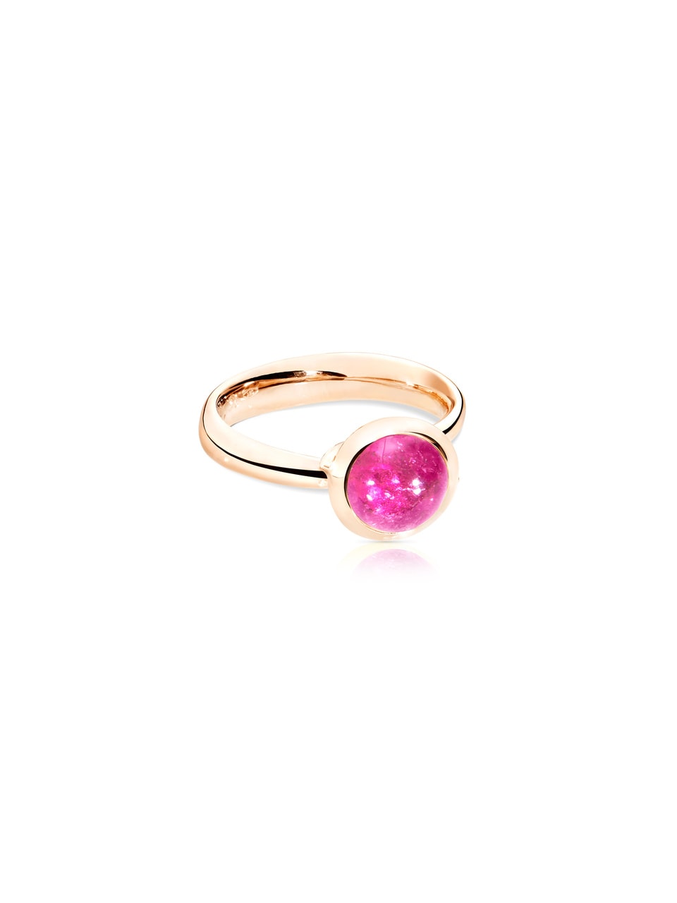 BOUTON Ring small rosa Turmalin, R-BOU-s-TuRo-rg