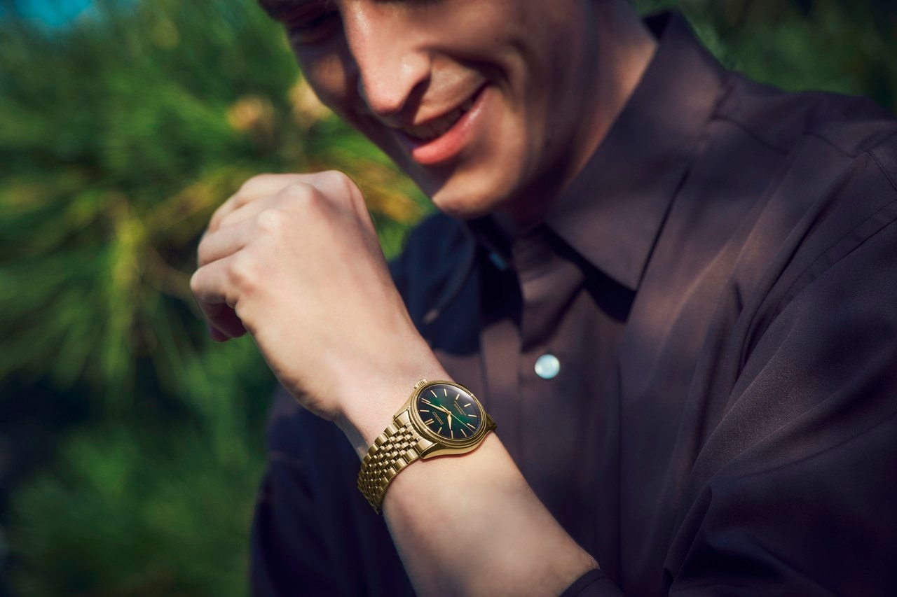 Wristshot der Seiko Presage Classic Series „Tradman’s Bonsai“, HCC009J1