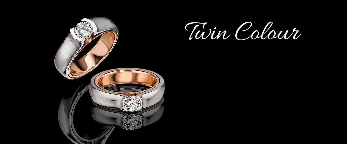 Twincolor - Diamantring