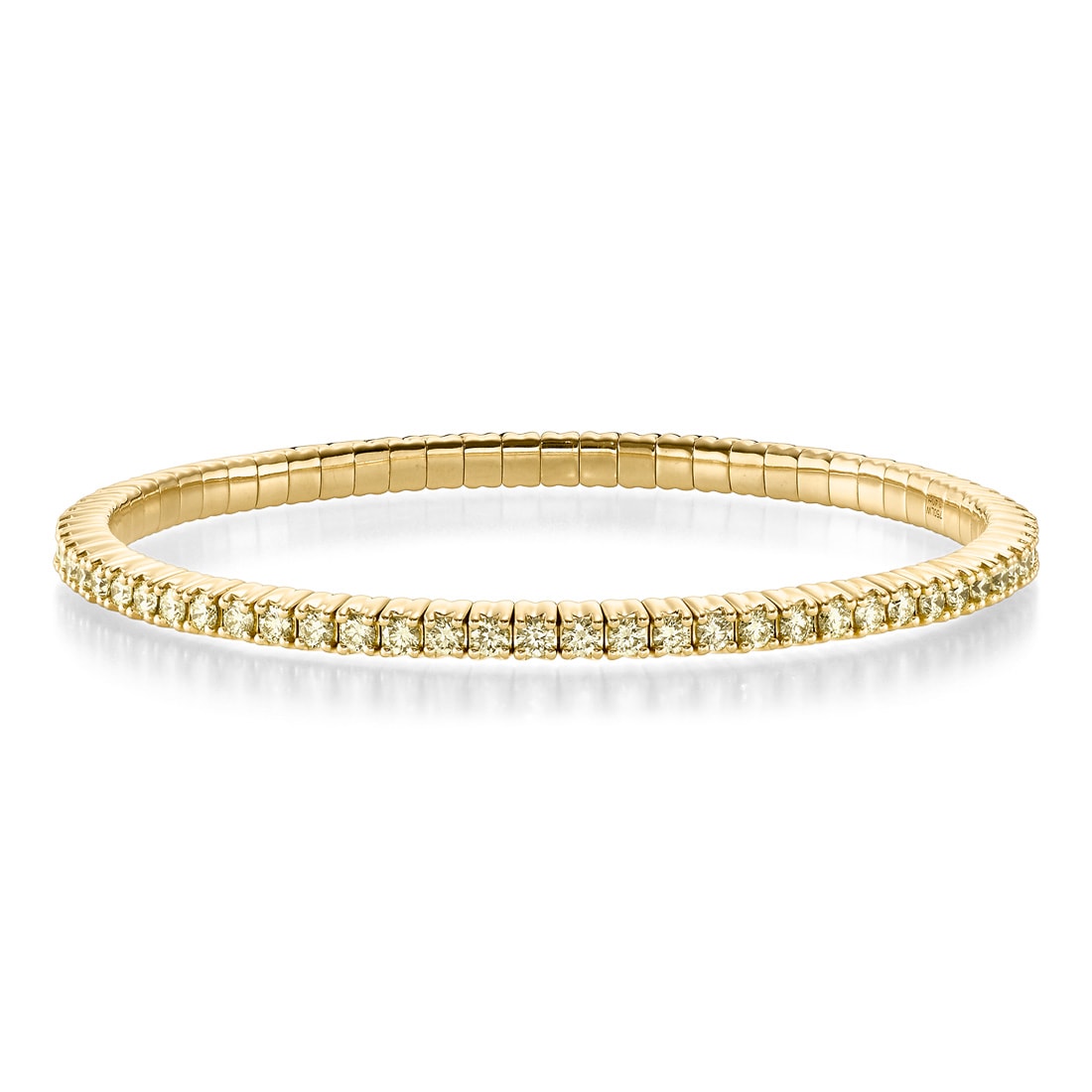 Stretcharmband, GG, Gr. S, 2,5 ct., 61-1042470-9000