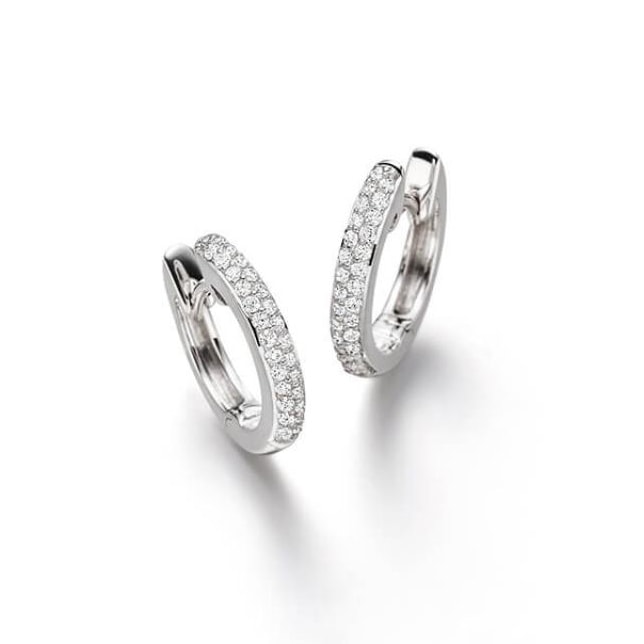 Ohrschmuck, Diamanten und Weißgold