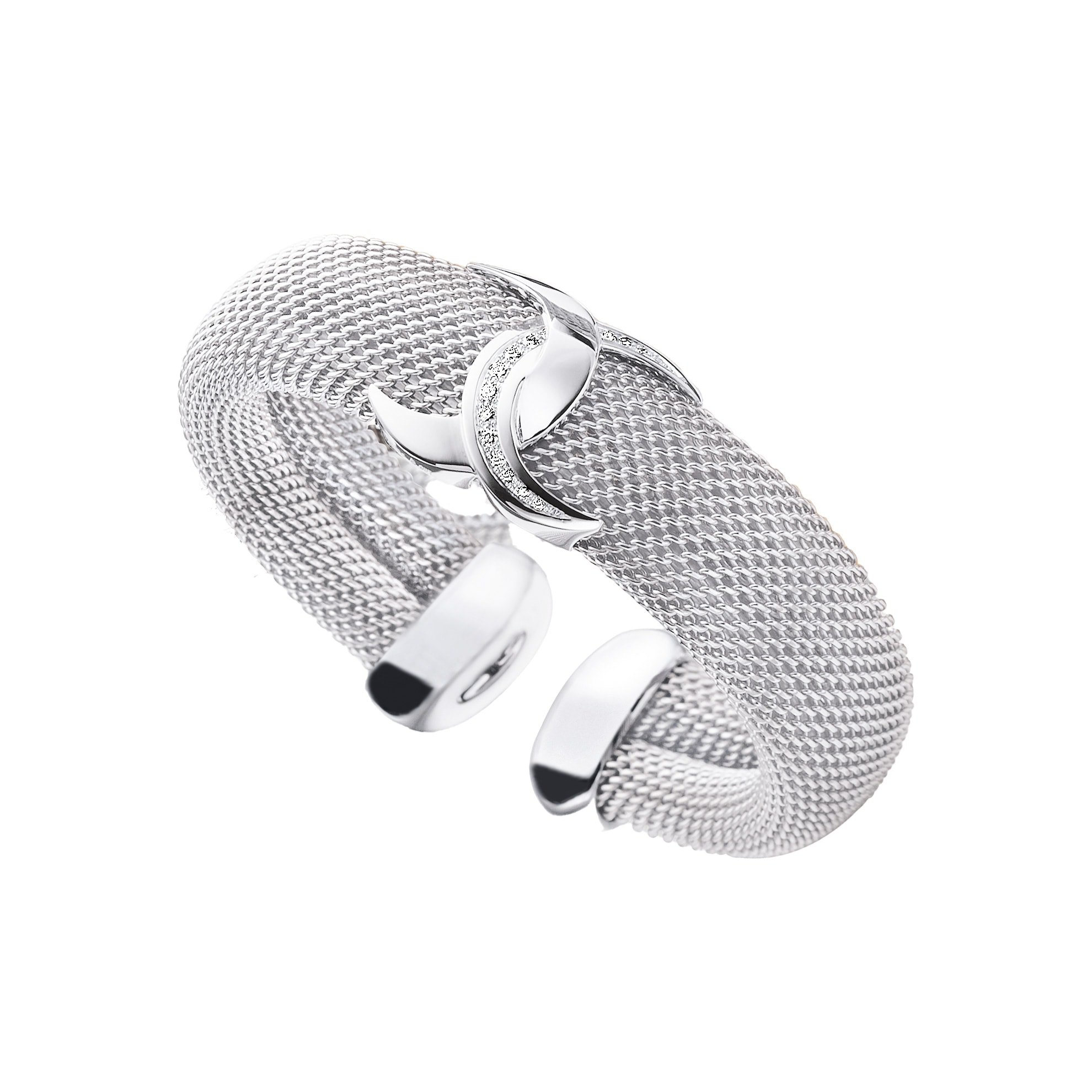 Brillantarmspange Milanaise Silver, 06811