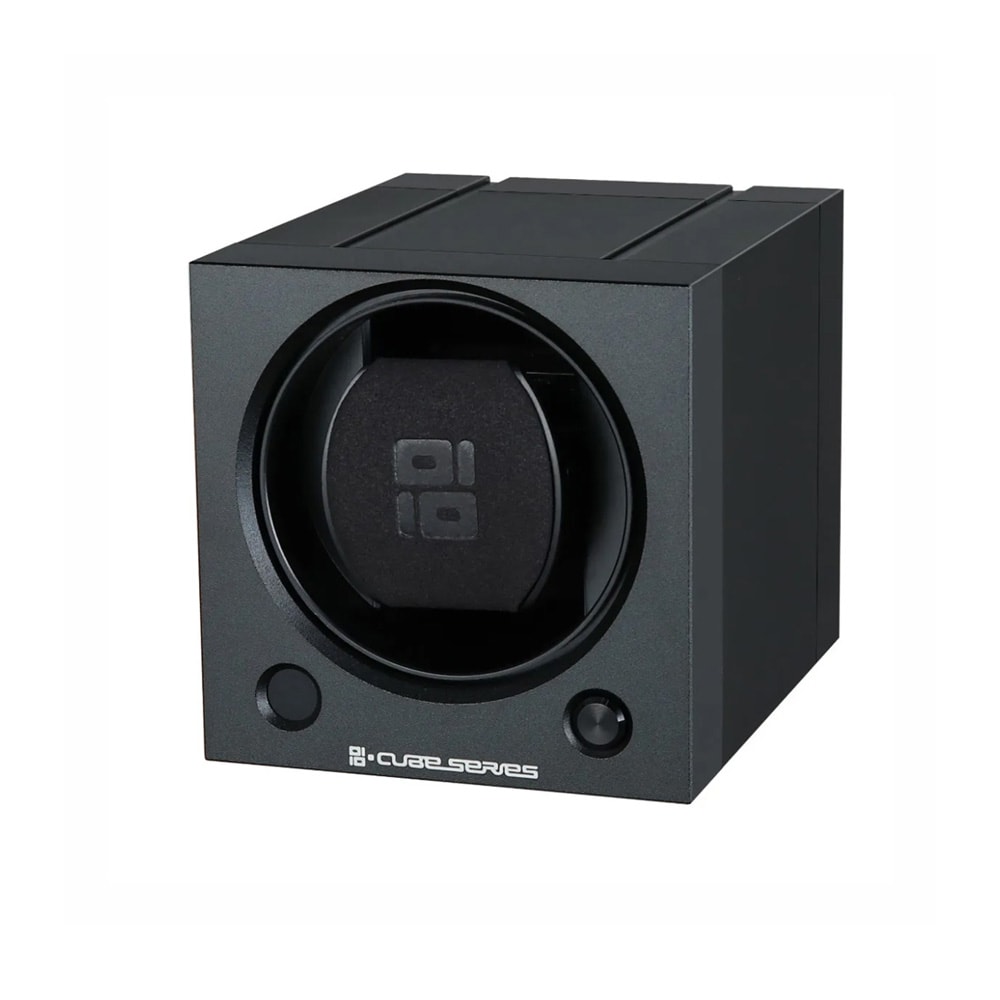 Uhrenbeweger Paul Design Cube Serie Schwarz