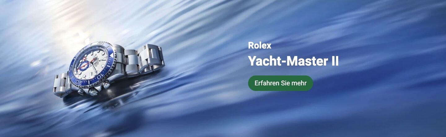 Rolex Yacht-Master II auf bewegtem Wasser